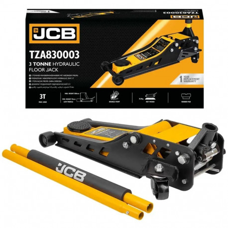 Madala profiiliga hüdrauliline tungraud JCB JCB-TZA830003 3t 75–508 mm, kummipadjaga
