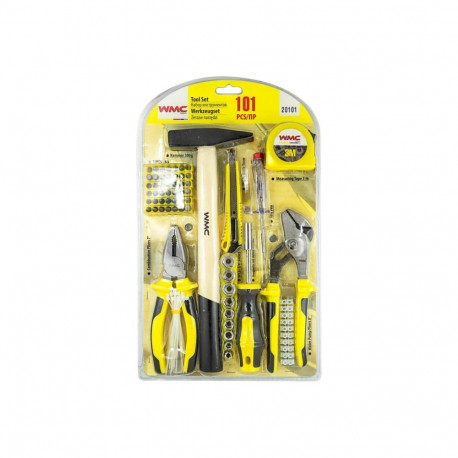 Tööriistakomplekt, WMC TOOLS, WMC-20101, 101 tk, universaalne 1/4" tööriistakomplekt