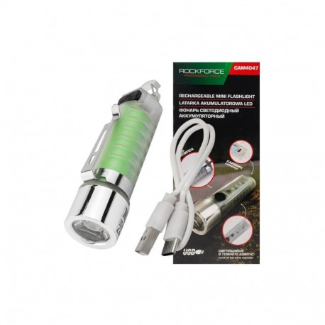 LED taskulamp ROCKFORCE RF-CAM4047 100 Lm IPX5 6 režiimi