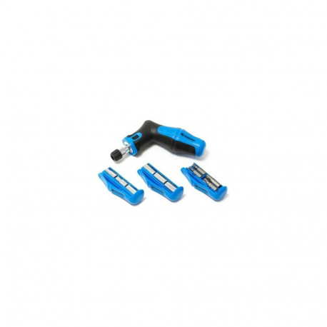 Forsage F-8148R24 angle reversible screwdriver, 21 bits, 24 pieces, blister with bag, CrV, 0.45kg