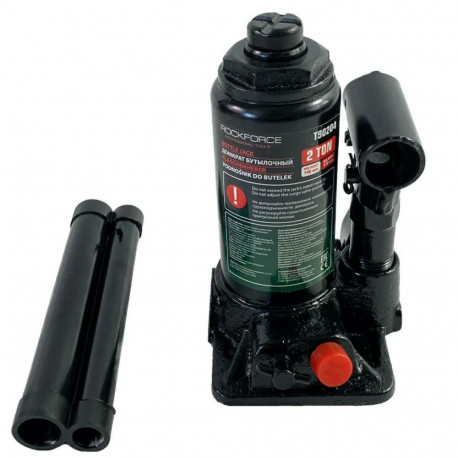 Hüdrauliline pudeltungraud, ROCKFORCE, RF-T90204, 2 t, 150 mm kõrgus, 278 mm tõstekõrgus