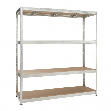 Kreator raske koormuse hoiustamisriiul KRT674005, 1000kg, 4 riiulit, 250kg riiuli kohta, 5mm riiuli 
