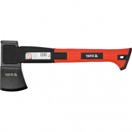 Yato Chopping Axe YT-79970, 900g, 365mm, C45 steel, 48-58 HRC, TPR handle, carbon steel
