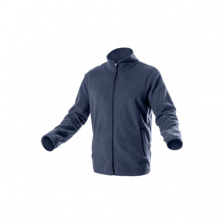 Vīriešu flīsa jaka, tumši zila, 2XL izmērs, HT5K383-2XL, HOGERT