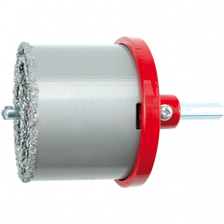 Vorel Hole Saw Set 03301, 4 pcs, 33 mm, 53 mm, 67 mm, 83 mm, tungsten carbide coated, for glaze, mou