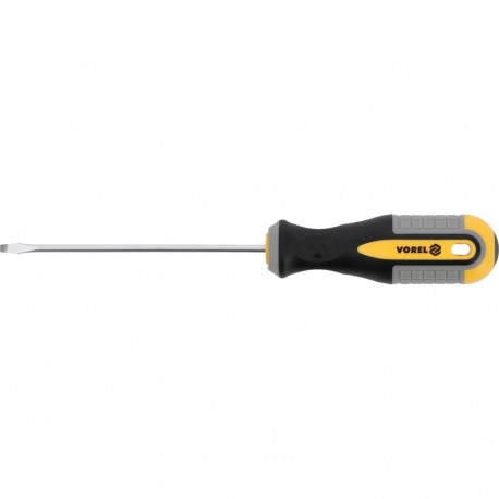 Plakanais skrūvgriezis 3x100mm, VOREL, 60951, CrV tērauds, magnētisks, universāls