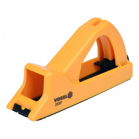 Vorel Rasp for Plaster 25307, 140mm, 40mm, steel 65Mn, ABS, coarse, level, gypsum boards, wood, ligh