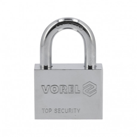 Vorel GRD 77004, 40mm, malmist lukk, 4 võtit, karastatud hark
