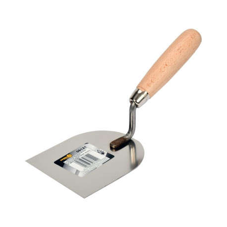 Apmetēja ķelle ar koka rokturi, VOREL, 06121, 100x120mm, nerūsējošais tērauds