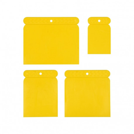 Plastmasas špakteļlāpstiņu komplekts 4GB, VOREL, 05950