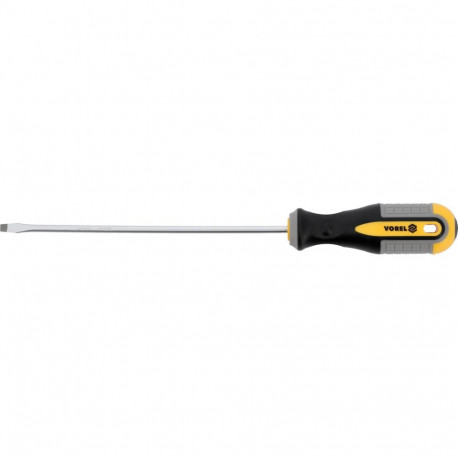 Vorel 60913 slotted screwdriver, 4x150mm, GRD, CRV 6150, satin, magnetized, PP/TPR handle