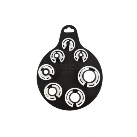 Gaisa kondicionēšanas un degvielas līniju atvienošanas rīku komplekts, 7 izmēri (1/4"-7/8"), G02671,