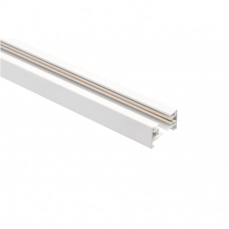 Gaismekļu sliede 1-fāzes, 2-līniju, virsmas vai piekarināms, 2m, balts, XLT-1FAC66-00