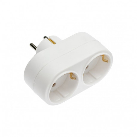 Jaotur PE SCHUKO 1 kuni 2 kohta, AE-SC0102-00 GTV