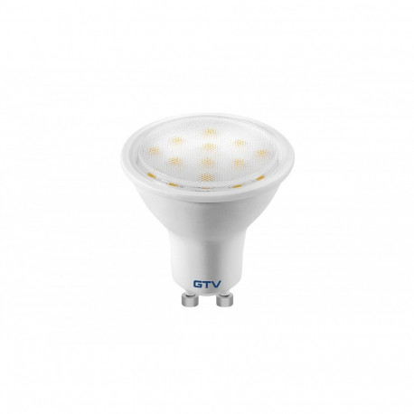 Gtv LED pirn GU10 LD-NGU10PZ-3W, 2,5W, 240lm, 6400K, AC180-250V, 120°, SMD 2835, mitte dimmerdatav