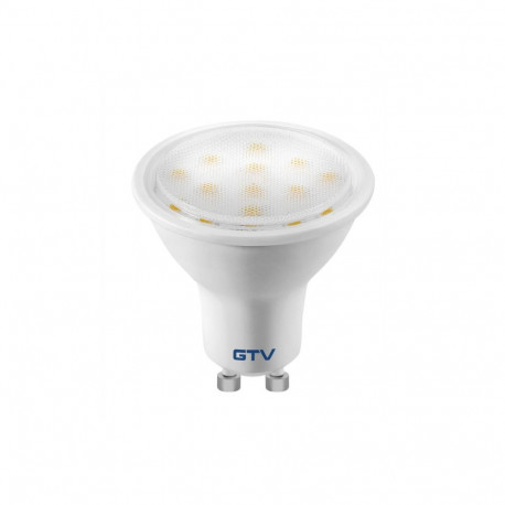 Gtv LED Bulb GU10 LD-NGU10P-4W, 3.5W, 350lm, 3000K, AC180-250V, 120°, 38mA, PF>0.4, CRI≥80, 40000h, 