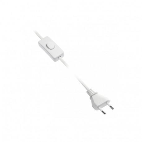 GTV toitekaabel lülitiga LD-KABE2M-00, 2m, 220-240V, 50-60Hz, 600W, IP20, II klass, AC, CE, EAC