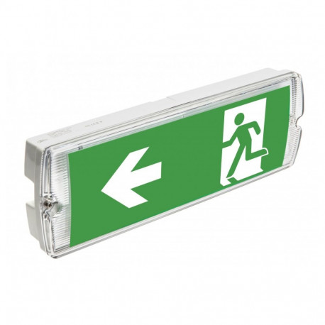 Avārijas LED gaismeklis, 3W, 300lm, 3h, IP65, 6400K, LD-SAHER3-DUO, GTV