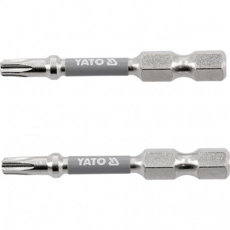 SCREWDRIVER BITS 1/4 50MM T20 2 PCS Ni YT-78033 YATO