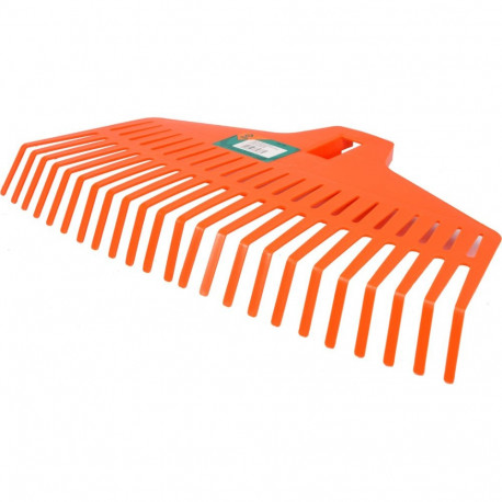 Flo GRD 35786 plastikreha, 23 hammast, 435 mm, ilma varreta, PVC