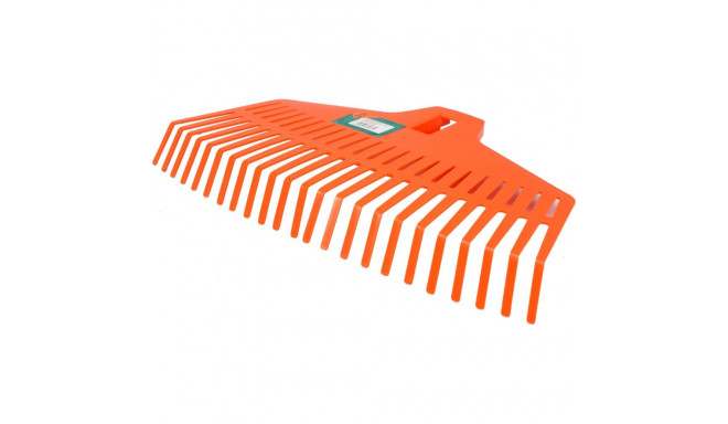 Flo GRD 35786 plastic rake, 23 teeth, 435 mm, no handle, PVC