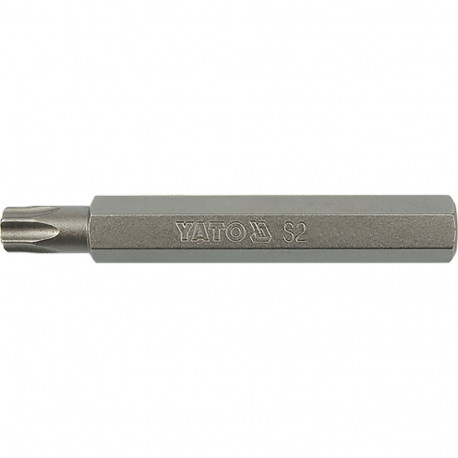 Yato screwdriver bit YT-0406, T40, 30 mm, S2, CRV 6150, sandblasted, 10 mm, hexagonal holder