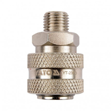 Yato kiirliitmik YT-2390, G1/4, 45 mm, Q235 teras, nikeldatud, standardne õhuühendus