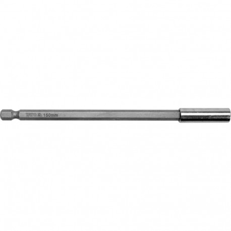 Yato YT-04681 screwdriver bit holder, 1/4" (6.3 mm), 150 mm, magnetic, 40Cr, oxidized, hexagonal