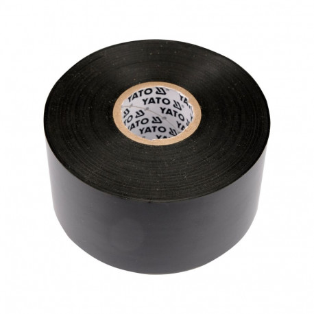 Yato YT-8177 electrical insulation tape, PVC, 50mm x 33m, 0.19mm, black, >40kV/mm, >125%, EN60454