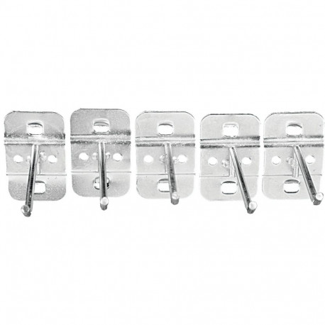 Yato Hook Panels for Wall-Mounted Panel 5PCS YT-08937, 5pcs, steel plate