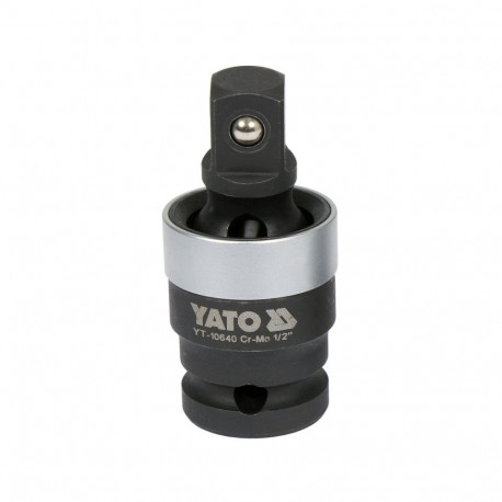 Universal impact-resistant joint for sockets 1/2″ swivel joint hardened steel YT-17458 Toya