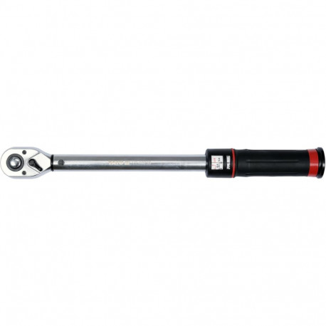 Yato Torque Wrench 3/8" YT-07735, 10-60Nm, 415mm, precise tightening, 72 teeth, 42CrMo