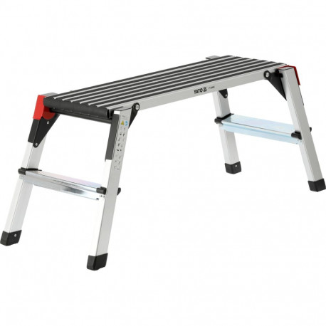 Yato YT-30600 Kokkupandav alumiiniumist tööplatvorm, 960x305x490 mm, 150 kg, libisemiskindel pind, l