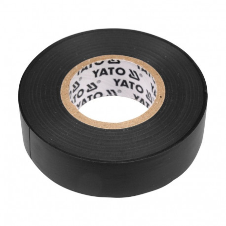 Yato Electrical Insulation Tape YT-8159, 15mm, 20m, 0.13mm, black, dielectric strength >40kV/mm, elo