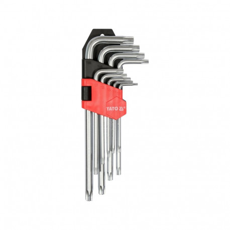 Torx võtmete komplekt 9 tk. T10-T50 YT-0511 YATO
