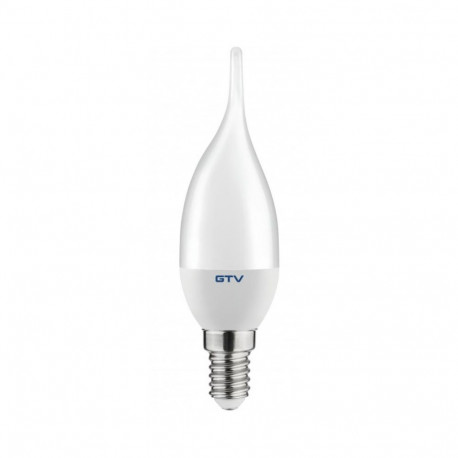 LED spuldze, A-G, C30L, SMD 2835, 3000K, E14, 6W, 160°, 520lm, 52mA; LD-SMGC30L-60 GTV