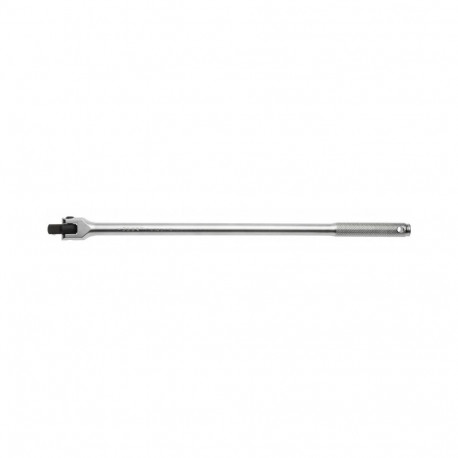 Hogert HT1A764, 1/2" flexible handle, 457mm, chrome vanadium steel, DIN 3121, knurled surface