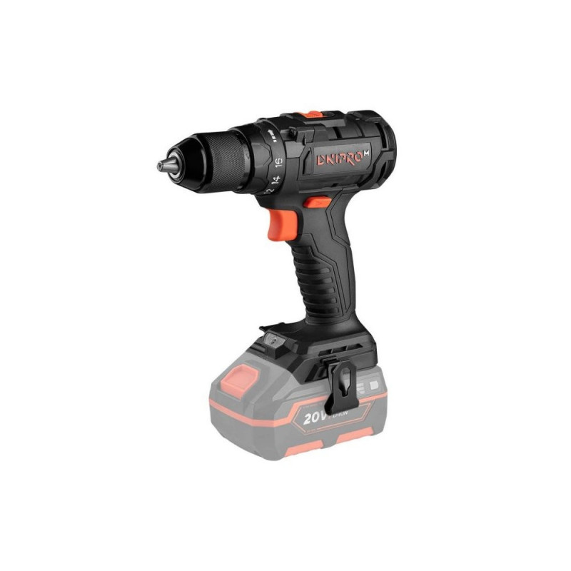 Akutrell 20V 1x2,0Ah, harjadeta CD-200BC-120S ULTRA DNIPRO-M ...