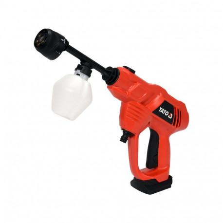 YATO YT-85930 akuga survepesur auto aiamööbli ja välispindade puhastamiseks 18V 23bar 6m voolik