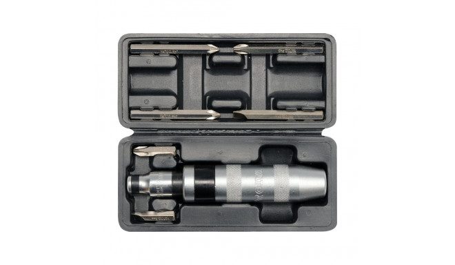 Impact Screwdriver W. 6 Bits YT-2802 YATO