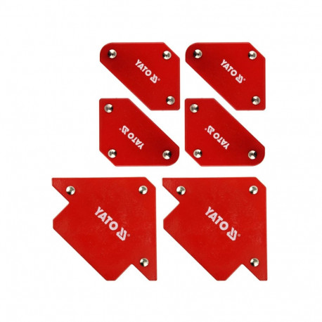6Pc Welding Magnet Holder Set YT-08678 YATO
