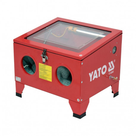 Yato Liivapritsikapp YT-55840, 90l, 0.27-0.82MPa, 424-707l/min, 8W, 230V, 50Hz, 12V, 667mA, 6.5l, 3/