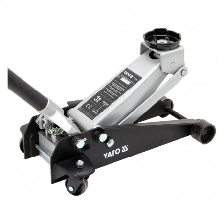 Hydraulic floor jack 3 t 130–465 mm front and rear wheels YT-17211 Yato