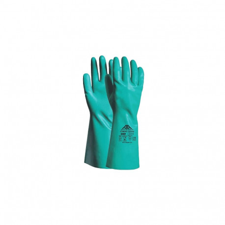 Ķīmiski noturīgi nitrila cimdi, 0.38mm, 9/L izm.,  ACTIVE CHEM H4010