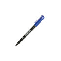 Marker permanent, ümmargune, Ø1mm, sinine