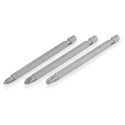 Bits PH1 PH2 PH3 long (3pcs.) 89mm Kreator