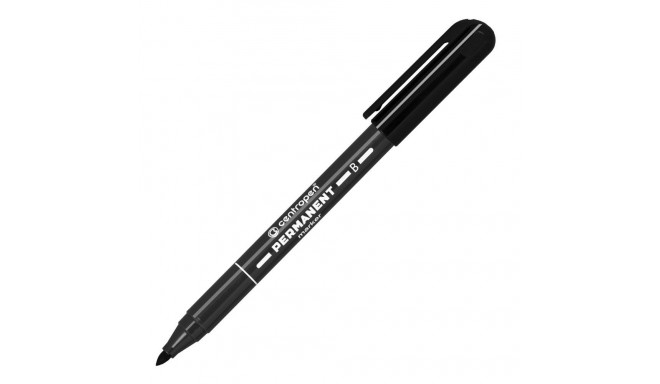 Marker permanent, ümmargune, Ø2mm, must