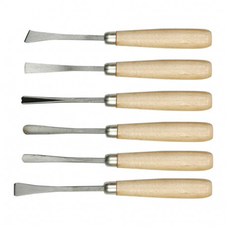 Kaltu komplekts kokgrebšanai (6gab.)