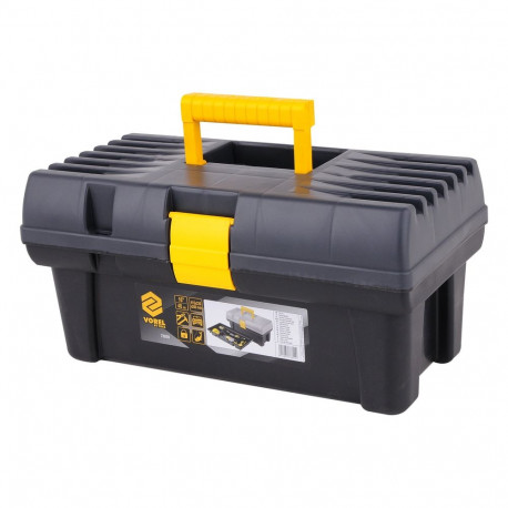 Vorel Tööriistakast 78800, 41.5cm, 22.6cm, 20cm, 400mm, plastik, käepide, eemaldatav salv, riiv, luk