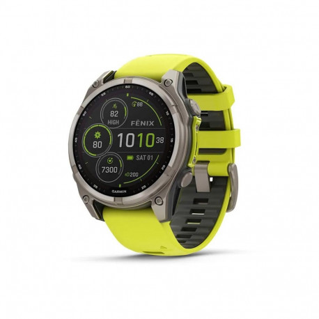 SMARTWATCH FENIX 8 SAPP. SOLAR/YELLOW 010-02906-21 GARMIN